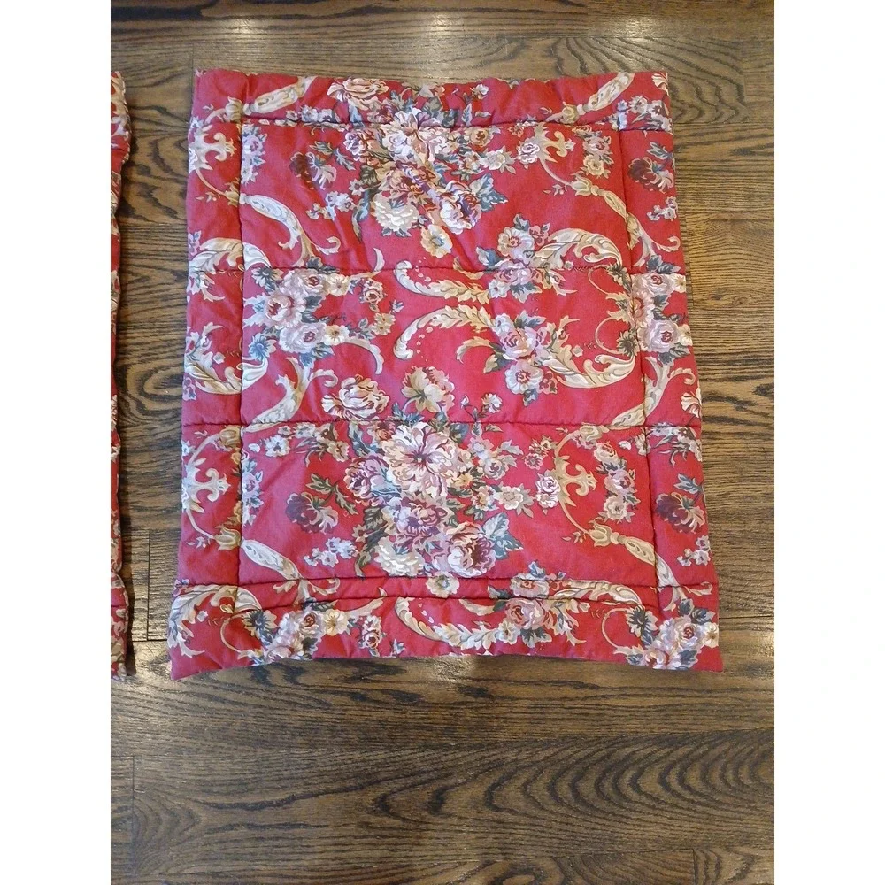 Ralph Lauren Marsailles Floral Pillow Shams Two No Tags